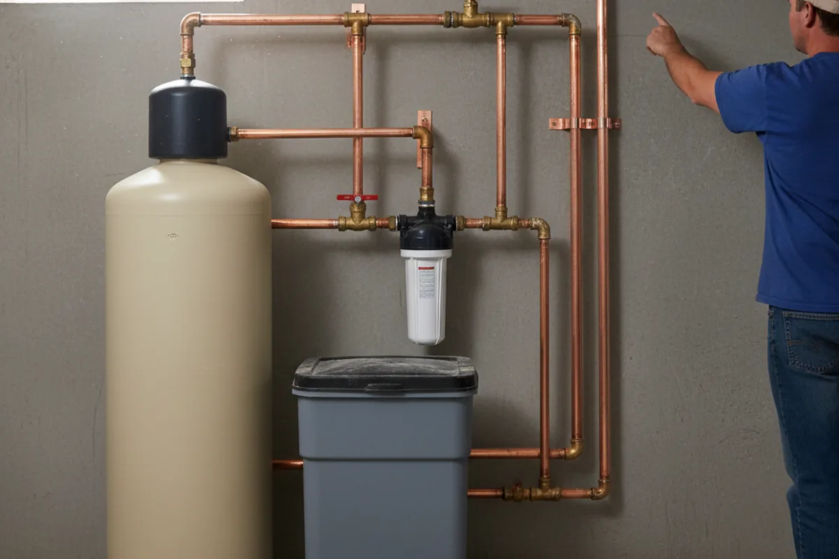 Whole-house water treatment system installed in Angola